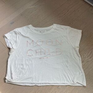 Spiritual Gangster Moon Child Cream Tee